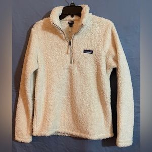 Patagonia Cream 1/4 Zip Pullover Ladies Med